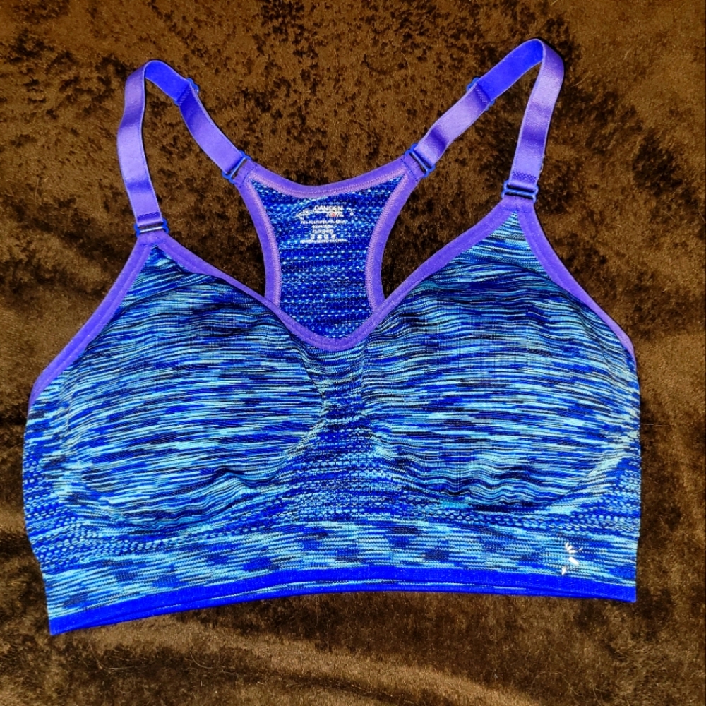 Blue Sports Bra
